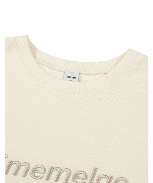 MMLG（エムエムエルジー）の「[Mmlg] NEW LETTER SWEAT (NATURAL SOAP)（スウェット・レディース・その他・SMALL/MEDIUM/LARGE/X-LARGE）」の3枚目の写真