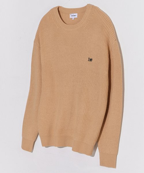 DYSFUNCT(ディスファンクト)の「Ds Over Fit Knit (BEIGE)(ニット/セーター・レディース・その他・LARGE/MEDIUM/SMALL)」の1枚目の写真
