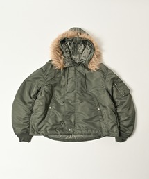 ADAM PATEK（アダムパテック）の「【ADAMPATEK/アダムパテック】N2B&N3B mix design jacket（ミリタリージャケット）」