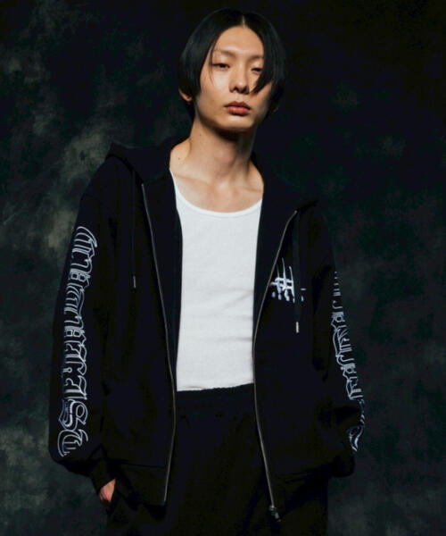 CVTVLIST/カタリスト/別注multi cross usual zip hoodie（パーカー