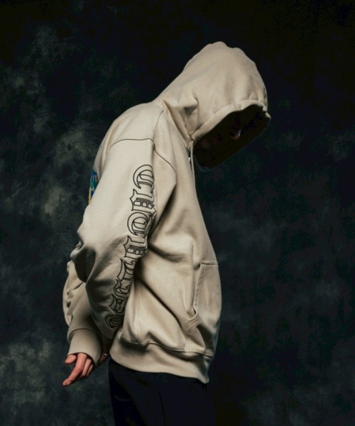 CVTVLIST/カタリスト/別注multi cross usual zip hoodie（パーカー