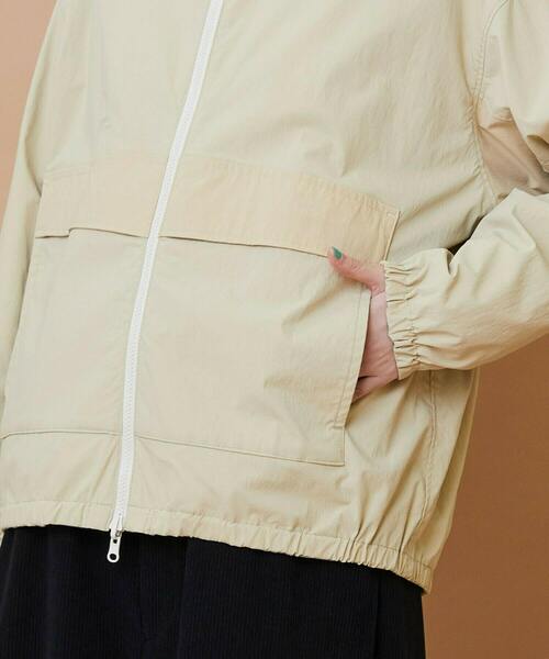 FRAPBOIS（フラボア）の「リバーノラック ブルゾン（ブルゾン・レディース・ベージュ/ネイビー・1/2）」の6枚目の写真