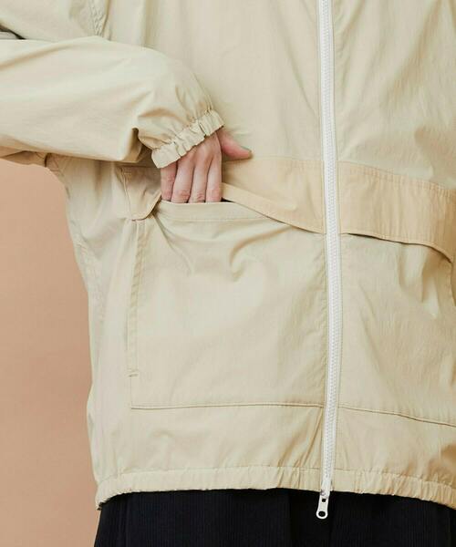 FRAPBOIS（フラボア）の「リバーノラック ブルゾン（ブルゾン・レディース・ベージュ/ネイビー・1/2）」の7枚目の写真