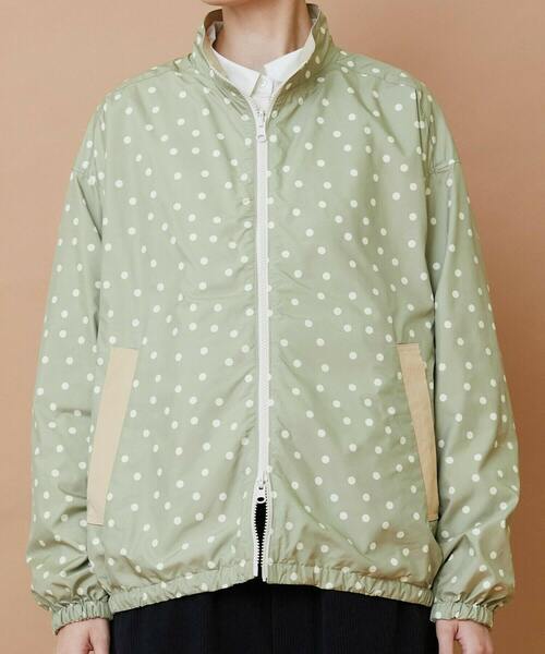 FRAPBOIS（フラボア）の「リバーノラック ブルゾン（ブルゾン・レディース・ベージュ/ネイビー・1/2）」の10枚目の写真