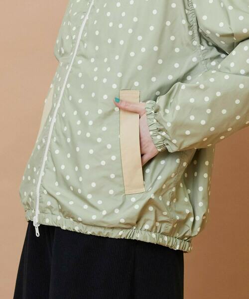 FRAPBOIS（フラボア）の「リバーノラック ブルゾン（ブルゾン・レディース・ベージュ/ネイビー・1/2）」の11枚目の写真