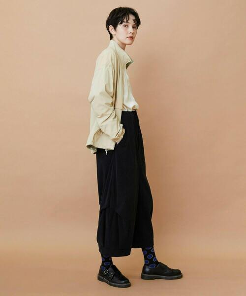 FRAPBOIS（フラボア）の「リバーノラック ブルゾン（ブルゾン・レディース・ベージュ/ネイビー・1/2）」の14枚目の写真