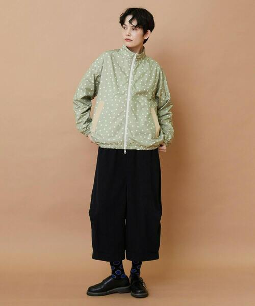 FRAPBOIS（フラボア）の「リバーノラック ブルゾン（ブルゾン・レディース・ベージュ/ネイビー・1/2）」の18枚目の写真