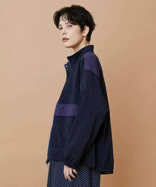 FRAPBOIS（フラボア）の「リバーノラック ブルゾン（ブルゾン・レディース・ベージュ/ネイビー・1/2）」の21枚目の写真