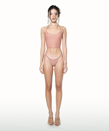 AMUN（アムン）の「Adore Halter Top Bikini Set [Peach]（水着）」