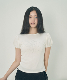 クローバーパフTシャツ