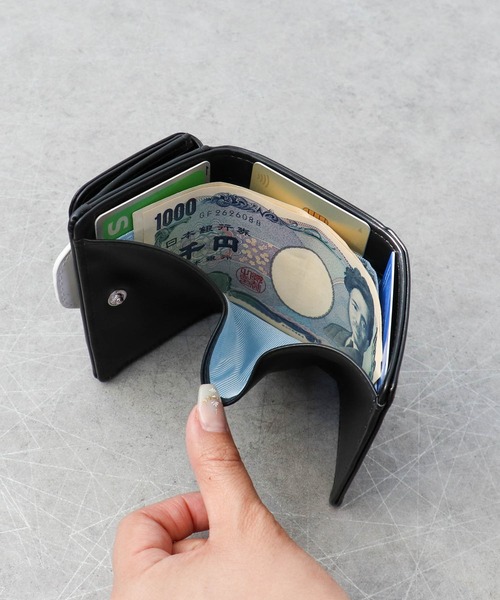 Three Four Time（ｽﾘｰﾌｫｰﾀｲﾑ）の「【Casselini】モチーフウォレット（財布・レディース・シルバー/ブルー/ブラック/ピンク・FREE）」の5枚目の写真