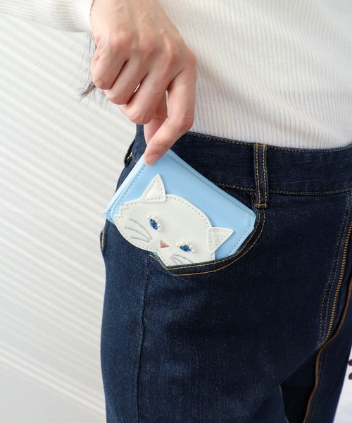 Three Four Time（ｽﾘｰﾌｫｰﾀｲﾑ）の「【Casselini】モチーフウォレット（財布・レディース・シルバー/ブルー/ブラック/ピンク・FREE）」の6枚目の写真