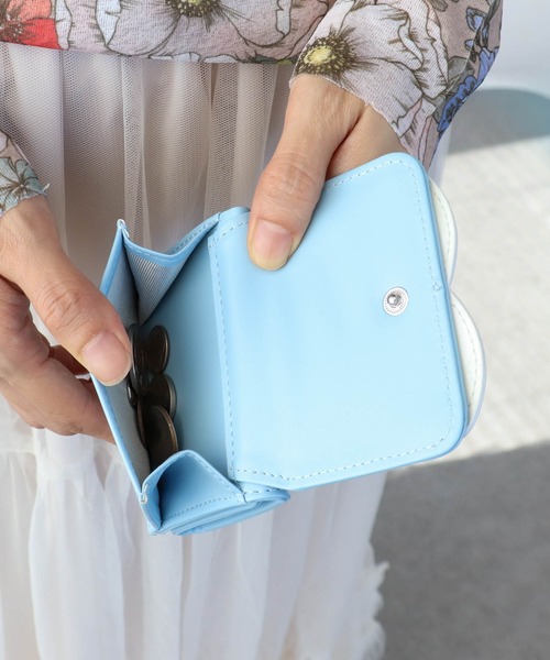 Three Four Time（ｽﾘｰﾌｫｰﾀｲﾑ）の「【Casselini】モチーフウォレット（財布・レディース・シルバー/ブルー/ブラック/ピンク・FREE）」の7枚目の写真