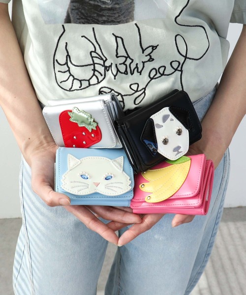 Three Four Time（ｽﾘｰﾌｫｰﾀｲﾑ）の「【Casselini】モチーフウォレット（財布・レディース・シルバー/ブルー/ブラック/ピンク・FREE）」の12枚目の写真