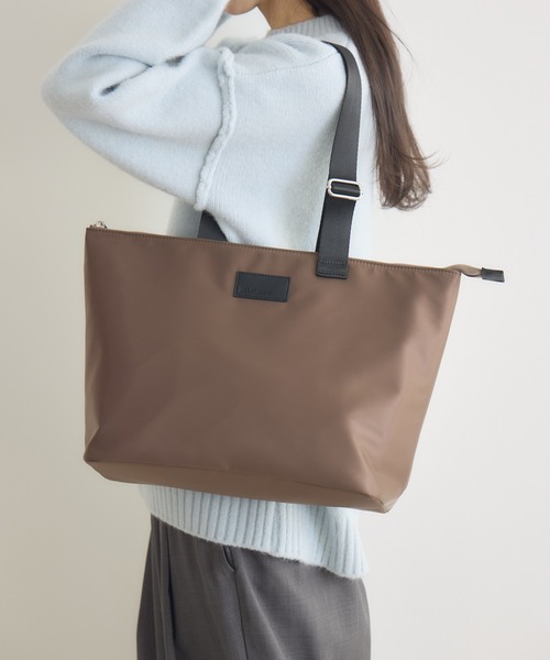 meeny miny(ミーニーマイニー)の「【meeny miny】【第3弾】整理整頓アドバイザー監修もっとちょうどいいバッグ゙<大サイズ>(ハンドバッグ・レディース・グレー/ブラック/ベージュ・MEDIUM)」の3枚目の写真