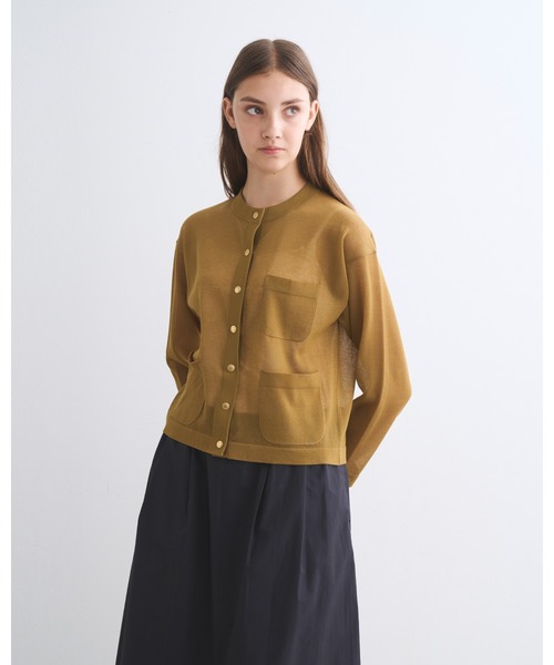 Traditional Weatherwear(トラディショナルウェザーウェア)の「ARKLEY KNIT SHEER(ニット/セーター・レディース・カーキ・XS/S)」の3枚目の写真