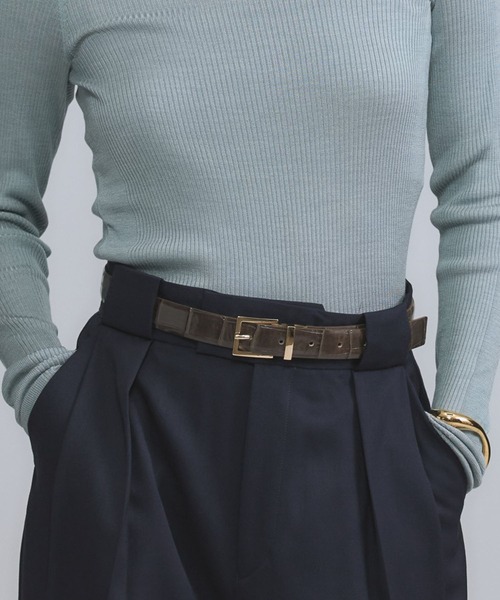 Chaos(カオス)の「Chaos(カオス)/MANUELAカタオシベルト(ベルト・レディース・グレー・FREE)」の5枚目の写真