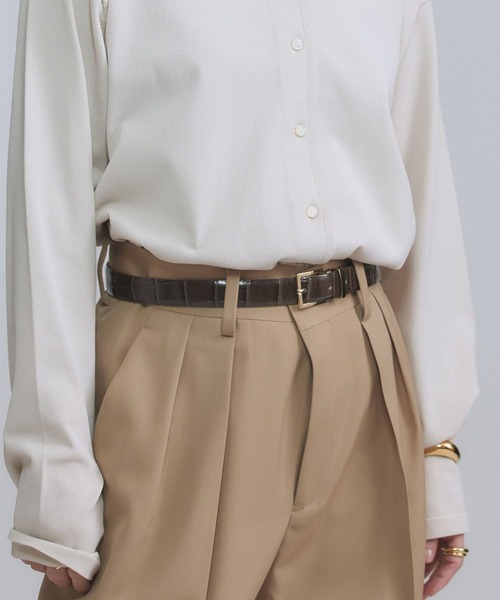 Chaos(カオス)の「Chaos(カオス)/MANUELAカタオシベルト(ベルト・レディース・グレー・FREE)」の2枚目の写真