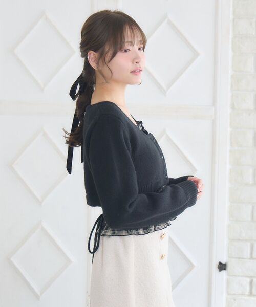 セール】ショートNT＆キャミSET（ニット/セーター）｜ems excite