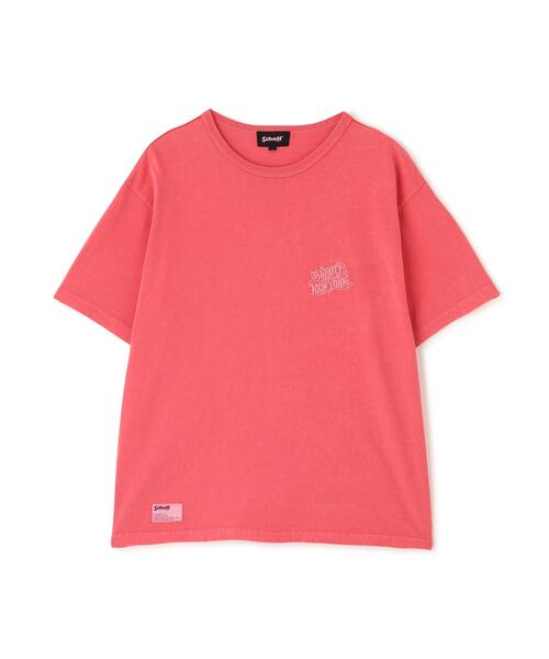 Schott(ショット)の「Schott/ショット/ARABESQU EMB. COMPACT T-SHIRT/アラベスク 刺繍 コンパクト Tシャツ(Tシャツ/カットソー・メンズ・ホワイト/ブラック/レッド・M/2XL/XL/L)」の1枚目の写真