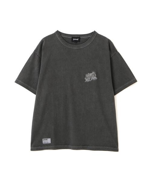 Schott/ショット/ARABESQU EMB. COMPACT T-SHIRT/アラベスク 刺繍