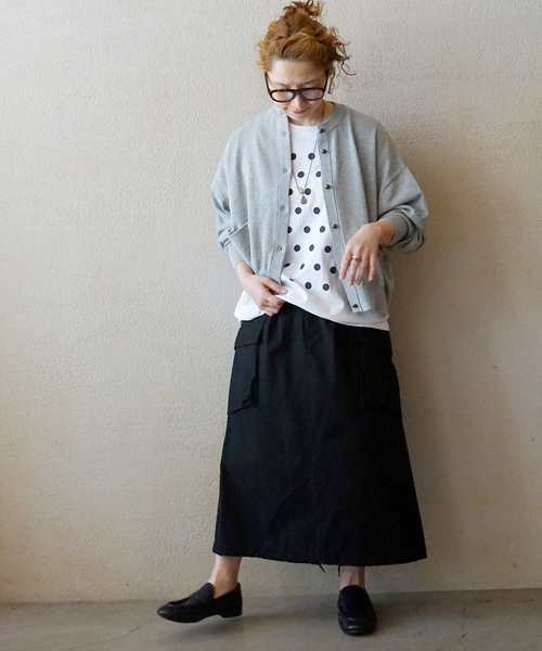 JOURNAL STANDARD LUXE(ジャーナルスタンダード ラックス)の「《追加》リップストップ カーゴスカート(スカート・レディース・ブラック/カーキ・FREE)」の5枚目の写真