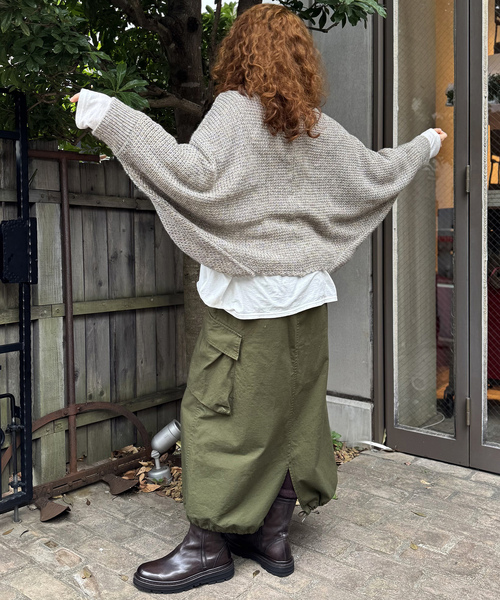 JOURNAL STANDARD LUXE(ジャーナルスタンダード ラックス)の「《追加》リップストップ カーゴスカート(スカート・レディース・ブラック/カーキ・FREE)」の19枚目の写真