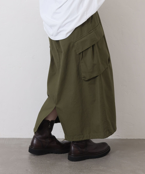 JOURNAL STANDARD LUXE(ジャーナルスタンダード ラックス)の「《追加》リップストップ カーゴスカート(スカート・レディース・ブラック/カーキ・FREE)」の20枚目の写真