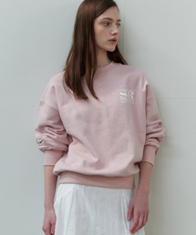 SR SMALL LOGO SWEATSHIRT - PINK
