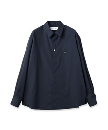 CULLNI（クルニ）の「High Count Broad Front Fly Embroidery Patch Shirt（シャツ/ブラウス）」