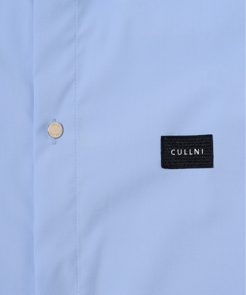 CULLNI(クルニ)の「High Count Broad Front Fly Embroidery Patch Shirt(シャツ/ブラウス・メンズ・ライトブルー/ベージュ/ネイビー・0/1/2)」の6枚目の写真