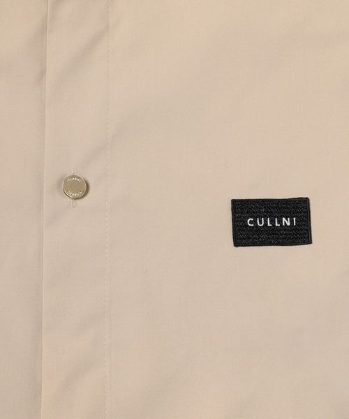 CULLNI(クルニ)の「High Count Broad Front Fly Embroidery Patch Shirt(シャツ/ブラウス・メンズ・ライトブルー/ベージュ/ネイビー・0/1/2)」の9枚目の写真