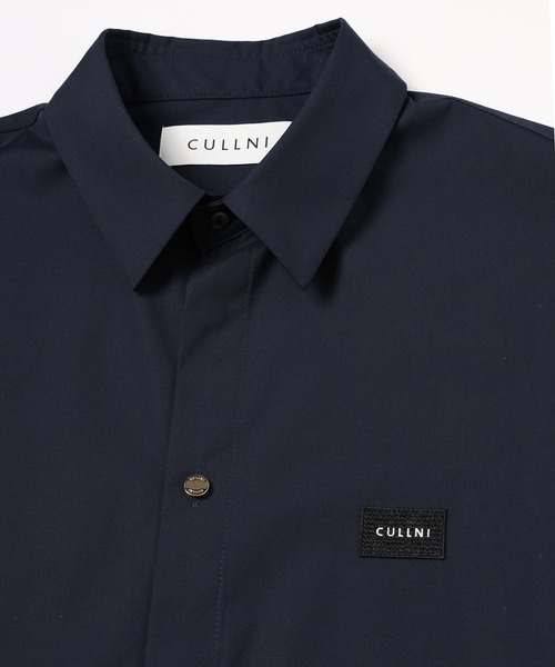 CULLNI(クルニ)の「High Count Broad Front Fly Embroidery Patch Shirt(シャツ/ブラウス・メンズ・ライトブルー/ベージュ/ネイビー・0/1/2)」の11枚目の写真