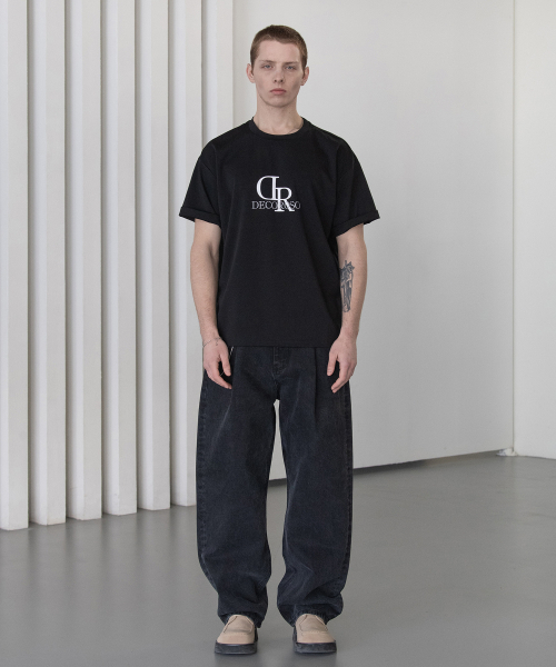 DECOROSO（デコローゾ）の「クールコットンビッグロゴ半袖Tシャツ[ブラック]（Tシャツ/カットソー・メンズ・その他・01/02）」の17枚目の写真