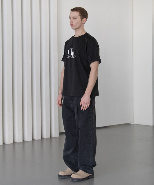 DECOROSO（デコローゾ）の「クールコットンビッグロゴ半袖Tシャツ[ブラック]（Tシャツ/カットソー・メンズ・その他・01/02）」の18枚目の写真
