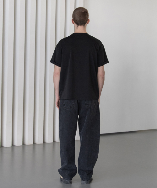 DECOROSO（デコローゾ）の「クールコットンビッグロゴ半袖Tシャツ[ブラック]（Tシャツ/カットソー・メンズ・その他・01/02）」の11枚目の写真