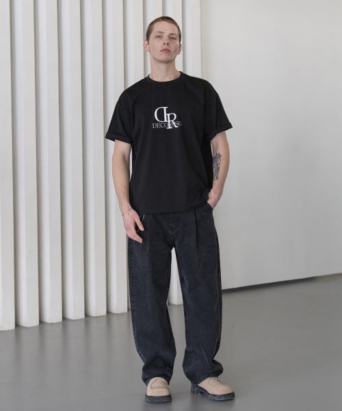 DECOROSO（デコローゾ）の「クールコットンビッグロゴ半袖Tシャツ[ブラック]（Tシャツ/カットソー・メンズ・その他・01/02）」の13枚目の写真