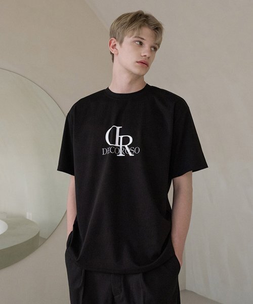 DECOROSO（デコローゾ）の「クールコットンビッグロゴ半袖Tシャツ[ブラック]（Tシャツ/カットソー・メンズ・その他・01/02）」の15枚目の写真