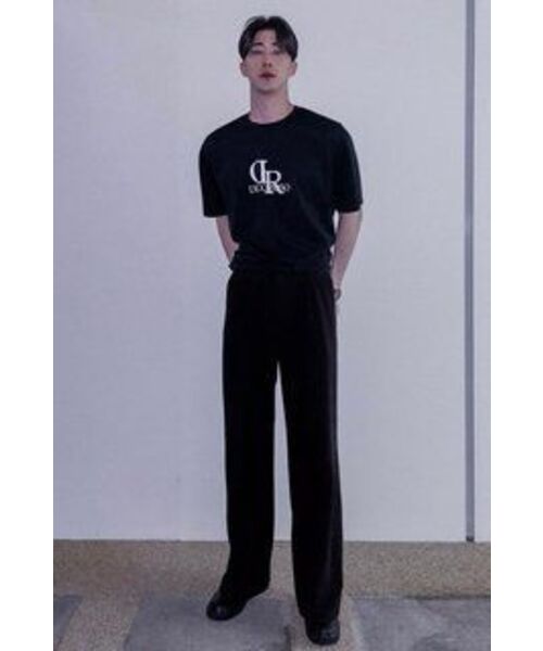 DECOROSO（デコローゾ）の「クールコットンビッグロゴ半袖Tシャツ[ブラック]（Tシャツ/カットソー・メンズ・その他・01/02）」の6枚目の写真