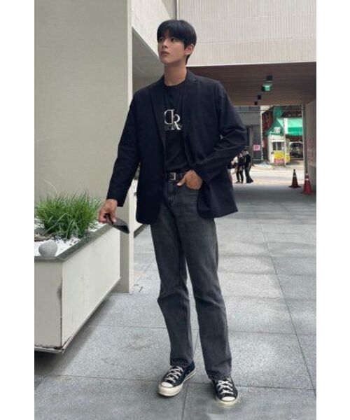 DECOROSO（デコローゾ）の「クールコットンビッグロゴ半袖Tシャツ[ブラック]（Tシャツ/カットソー・メンズ・その他・01/02）」の10枚目の写真