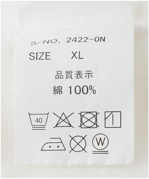 styles（スタイルス）の「SEMOH HTBS LOGO TEE HTBS-012（Tシャツ/カットソー・メンズ・ホワイト・3/2）」の7枚目の写真