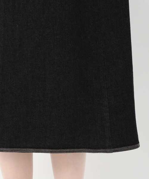 STRAWBERRY-FIELDS(ストロベリーフィールズ)の「アリコットストレッチ_デニムジャンパースカート(ジャンパースカート・レディース・ワンウォッシュ・2)」の9枚目の写真