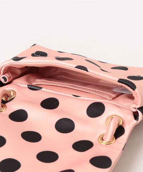 MARC JACOBS（マークジェイコブス）の「SATIN DOTS DUAL BAG MICRO/ザ サテン ドット デュアル バッグ マイクロ（ハンドバッグ・レディース・ピンク系その他・ONE SIZE）」の8枚目の写真