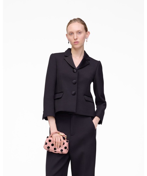 MARC JACOBS（マークジェイコブス）の「SATIN DOTS DUAL BAG MICRO/ザ サテン ドット デュアル バッグ マイクロ（ハンドバッグ・レディース・ピンク系その他・ONE SIZE）」の2枚目の写真