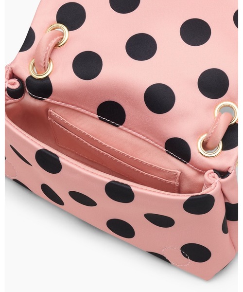 MARC JACOBS（マークジェイコブス）の「SATIN DOTS DUAL BAG MICRO/ザ サテン ドット デュアル バッグ マイクロ（ハンドバッグ・レディース・ピンク系その他・ONE SIZE）」の4枚目の写真