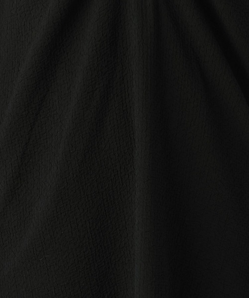 A part by（アパートバイ）の「Ｕネックギャザージャンスカ（ジャンパースカート・レディース・ブラック/ベージュ・FREE）」の13枚目の写真