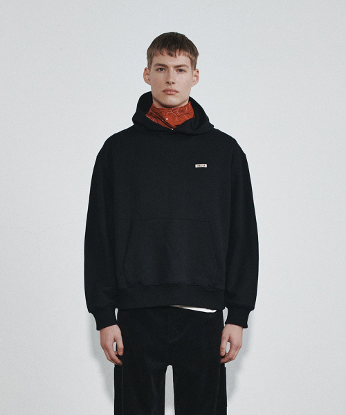 HEUTE(ホイテ)の「HET HOODIE SWEATSHIRT (BLACK)(パーカー・メンズ・その他・L)」の1枚目の写真