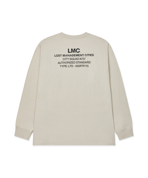 LMCの「AUTHORIZED STANDARD LONG SLV TEE sand(Tシャツ/カットソー・レディース・その他・S/M/L/XL)」の1枚目の写真