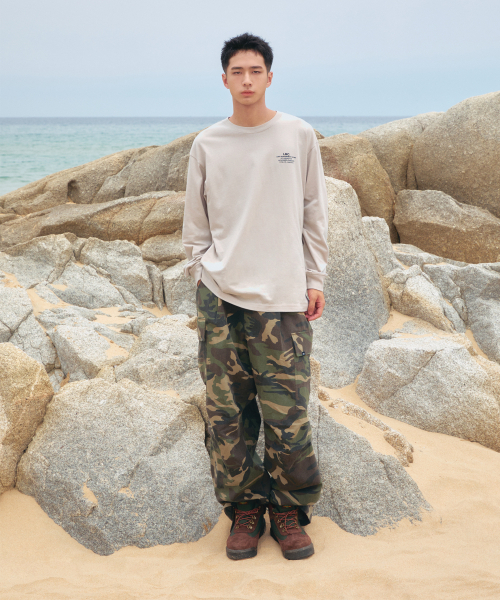 LMCの「AUTHORIZED STANDARD LONG SLV TEE sand(Tシャツ/カットソー・レディース・その他・S/M/L/XL)」の2枚目の写真