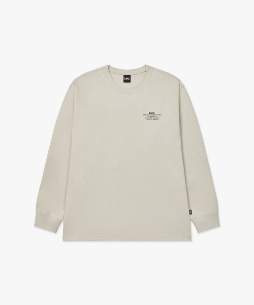 LMCの「AUTHORIZED STANDARD LONG SLV TEE sand(Tシャツ/カットソー・レディース・その他・S/M/L/XL)」の4枚目の写真